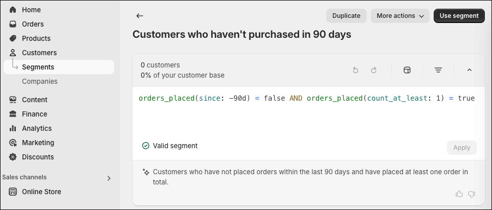 Win-back segment in Shopify.png
