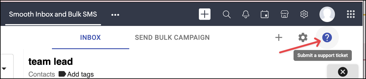 Raise a support ticket.