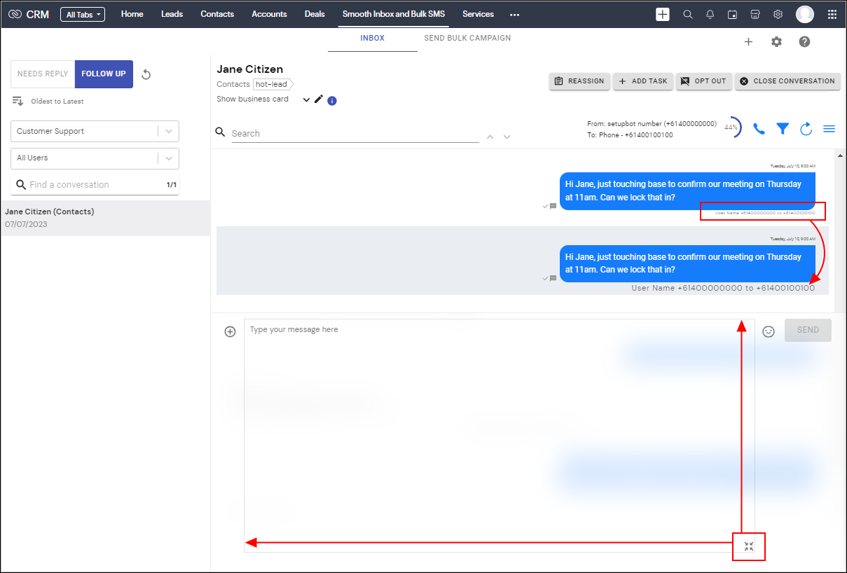 Smooth Messenger Inbox upgrades.