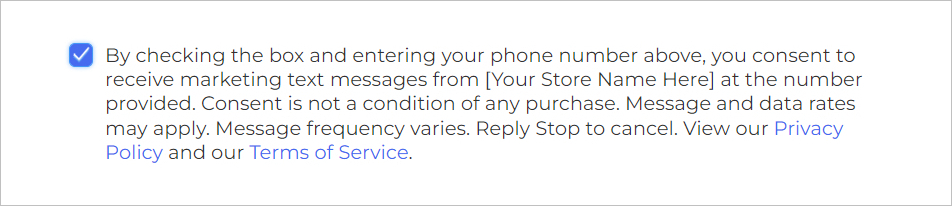 Checkbox with consent terms_EN