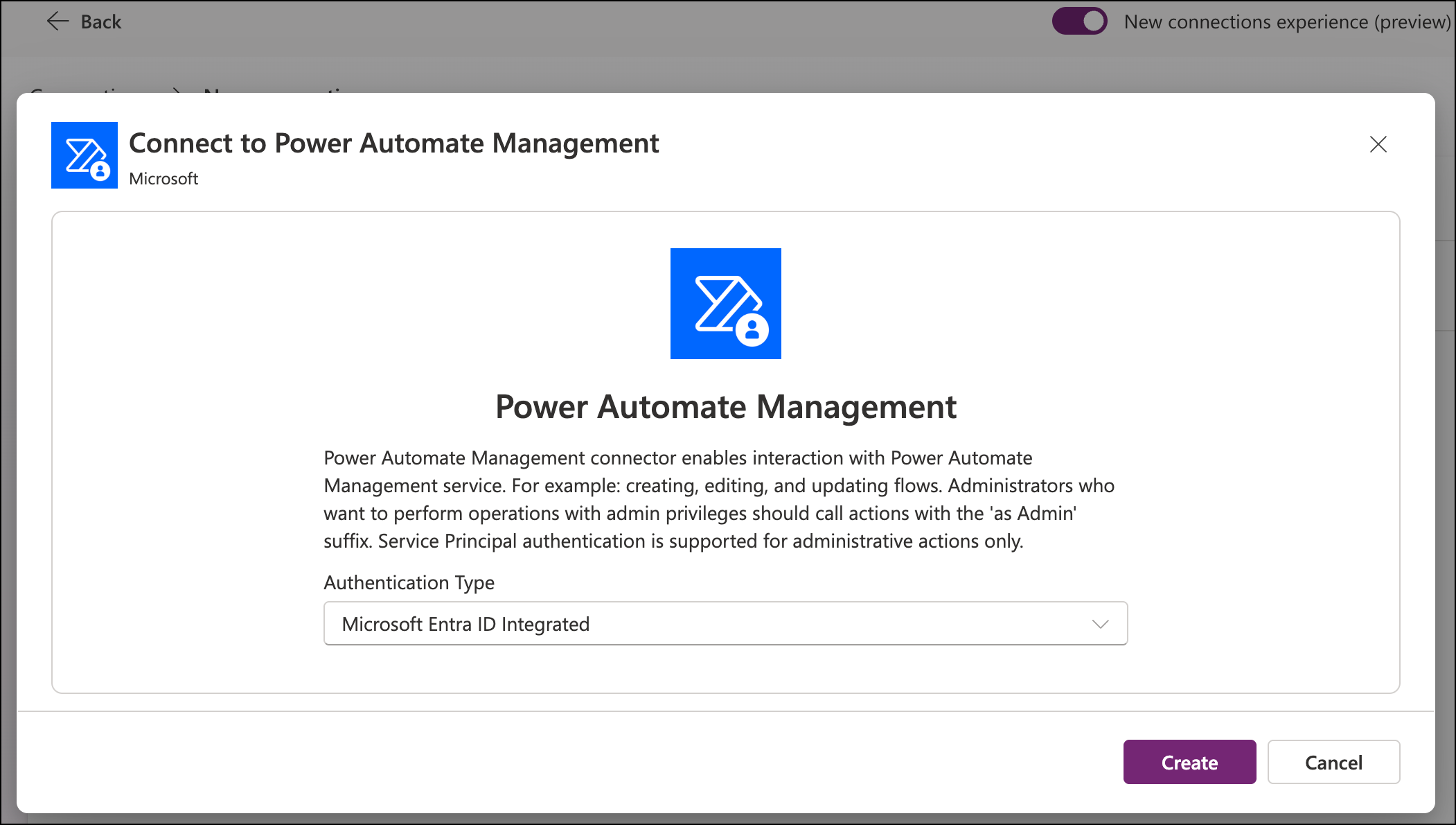 Connect to Power Automate.
