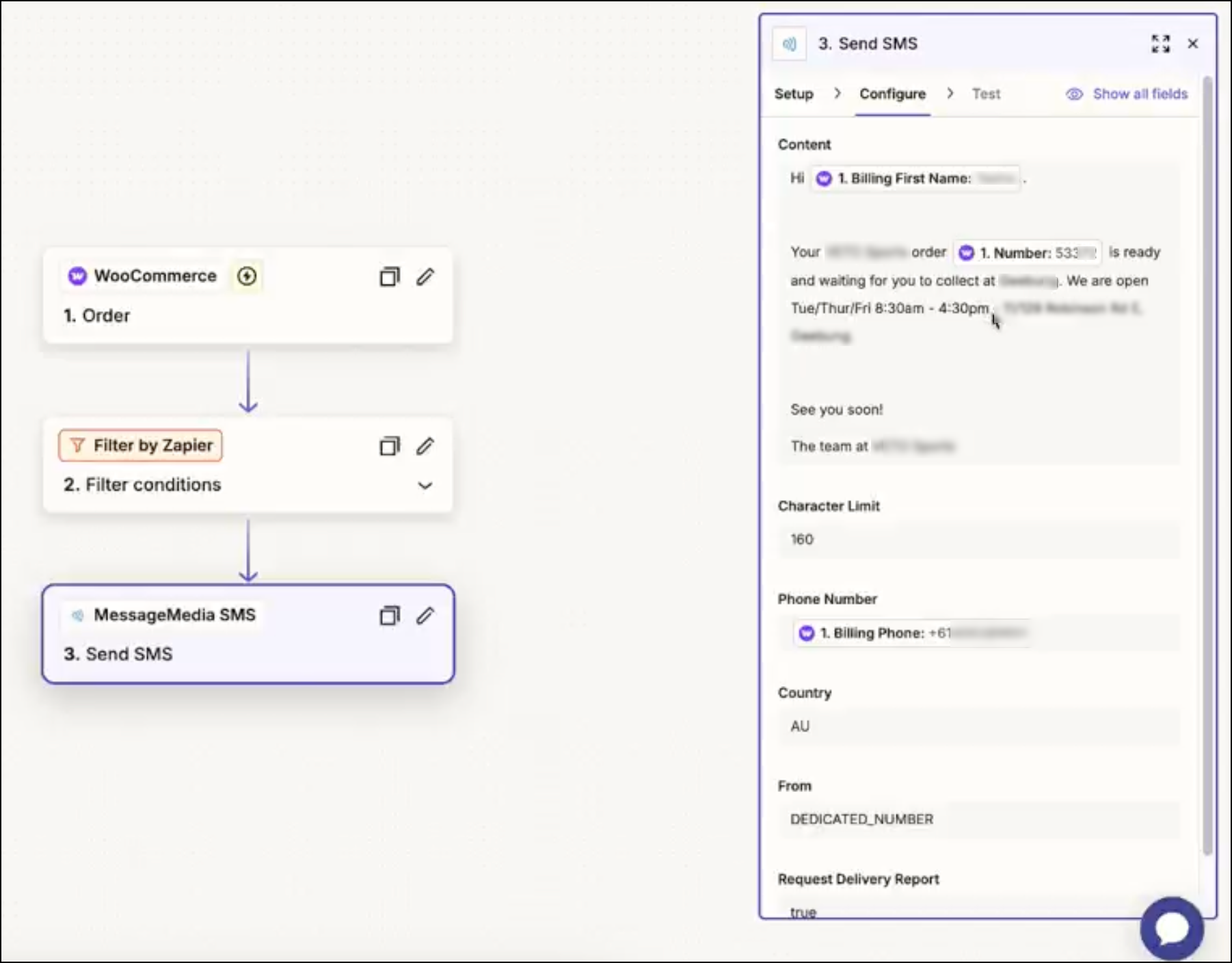 Use Case: Automate transactional messaging for WooCommerce with SMS ...
