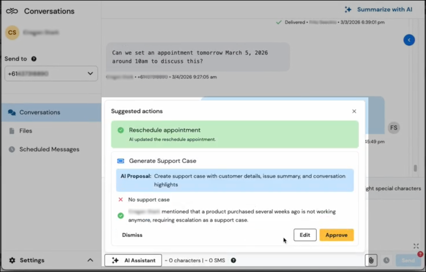 NetSuite productivity assistant generate support case.