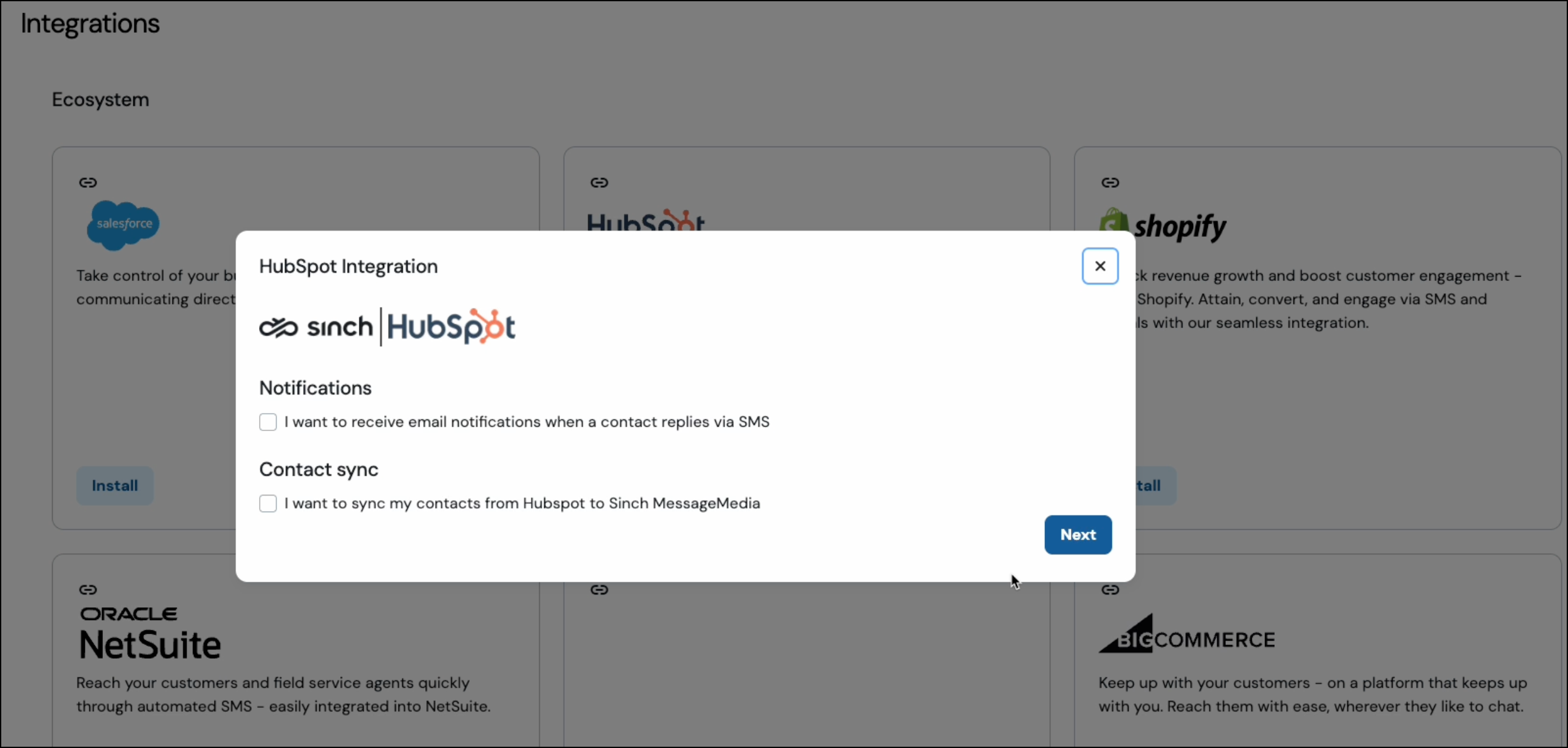 HubSpot integration notifications and contact sync_EN.png