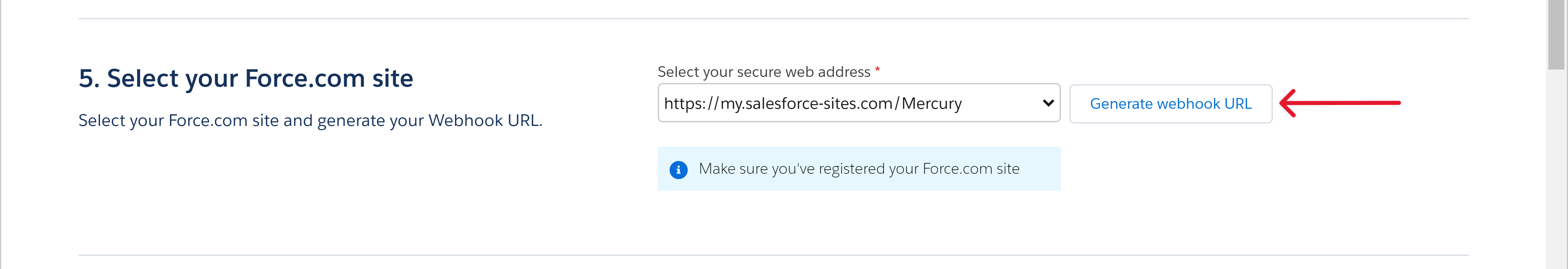 Mercury_Setup_Select_Site_populated_marked_for_generate_webhook.png