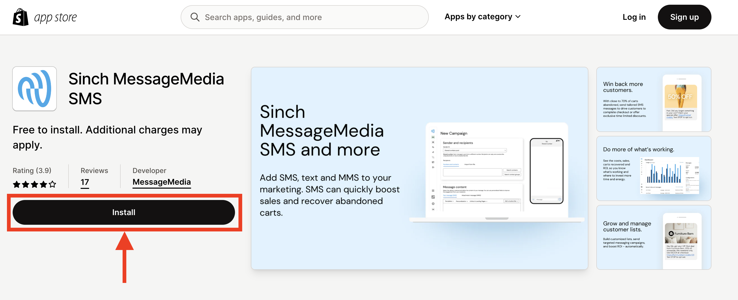 Shopify | How to install the Sinch MessageMedia app for Shopify_2.png