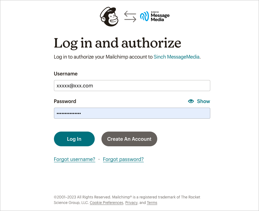 Mailchimp - Installing the Integration.