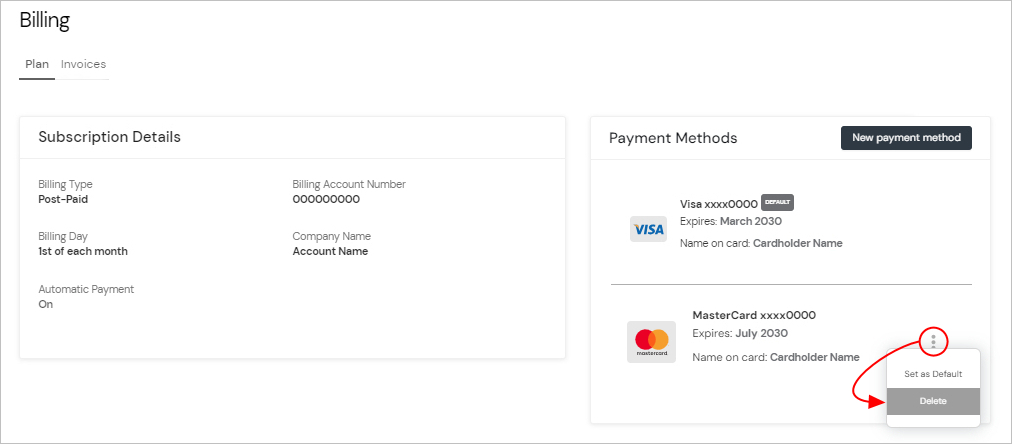 Set Up & Manage Automatic Payments – Sinch MessageMedia